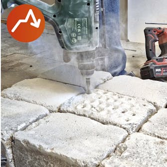 Borehammere test: Utholdenhet Borehammere test: Utholdenhet